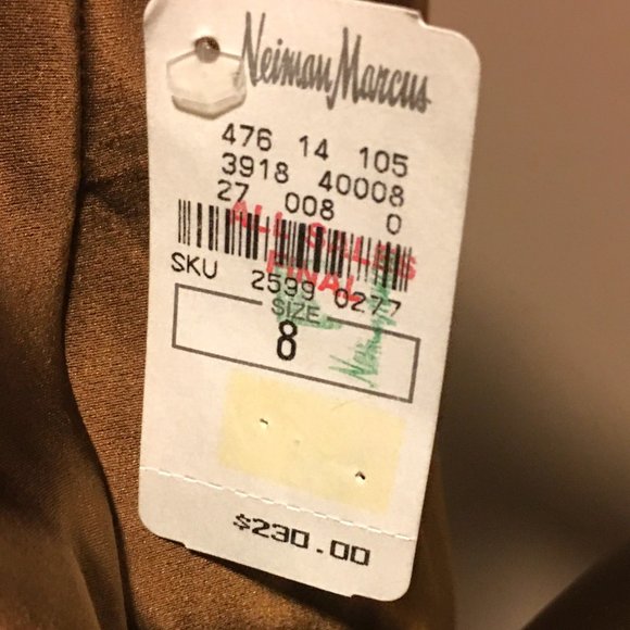 KAY UNGER New York 100% Silk High Neck Blouson Top  -  NEW WITH TAGS! - Picture 11 of 13